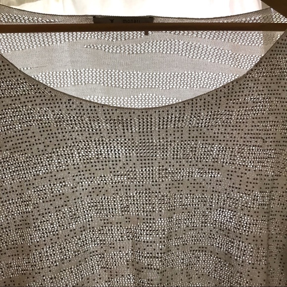 Monari cream top with metal beading - Picture 7 of 9